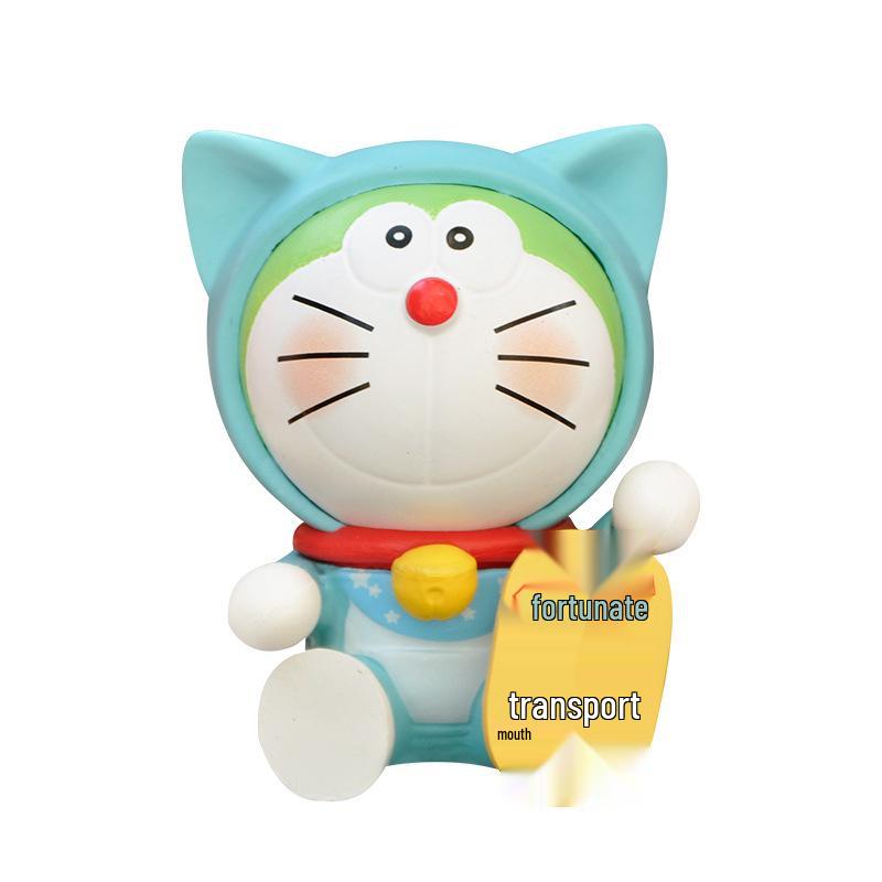 Anime Doraemon Figure Blind Box - Cute Doraemon Doll Toy for Desktop or Car Decoration Ornament