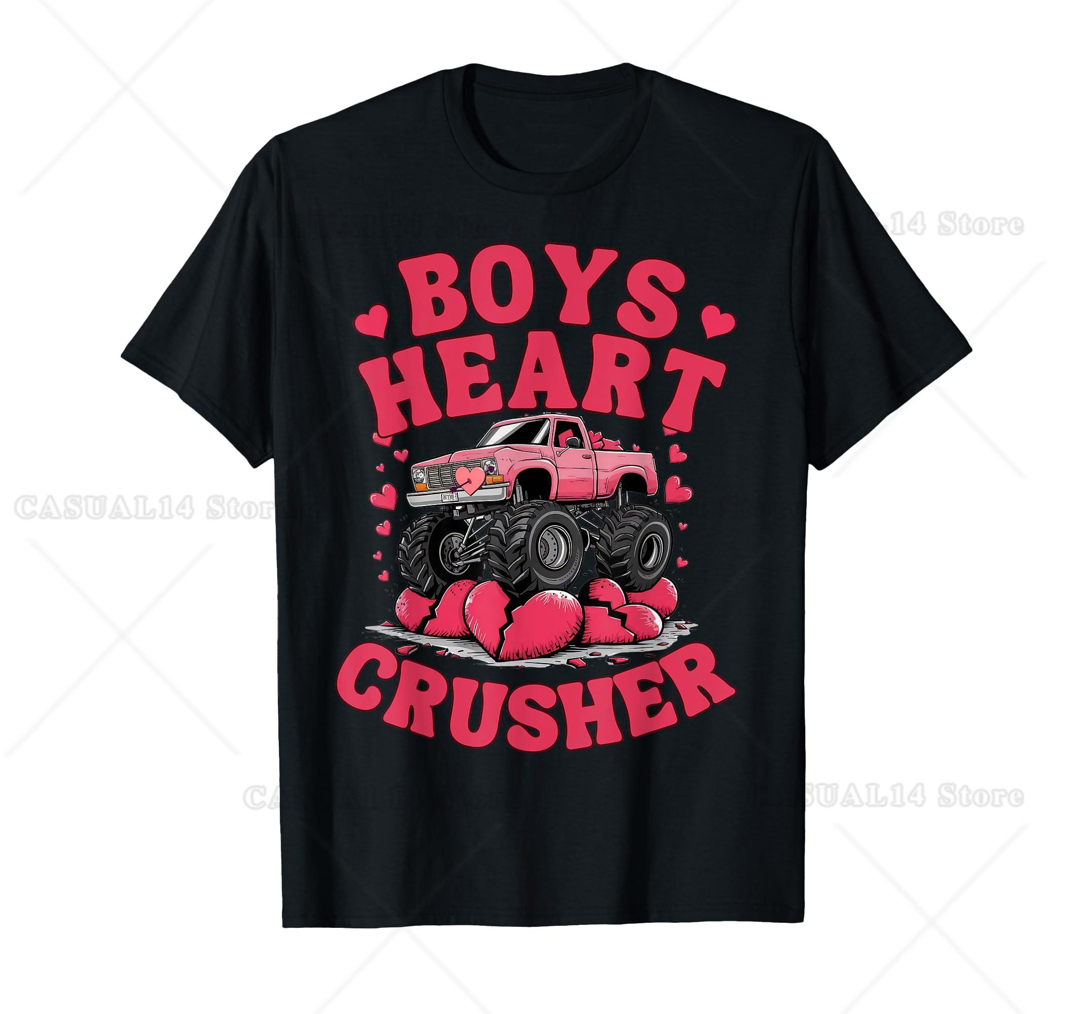

Funny Cute Valentines Print For Girls Women Valentine S Day T-Shirt Romantic Tee Round Neck Unisex Teens Short Sleeve 4XL