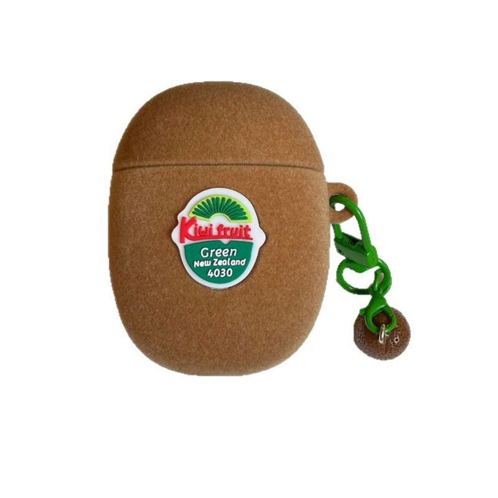Dustproof Kiwi Fruit Earphone Case Headphone Protective Case for Airpods 4 3 2 1/ Pro/Pro2