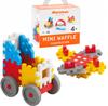 Marioinex Mini Waffle Building Blocks - Blue Set 35 Pieces