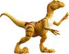 Mattel Jurassic World Strike Attack Velociraptor Dinosaur Toy with Single Strike Movable Action Figure Gift with Physical Digital Play Action, Joints,