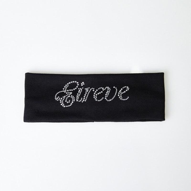 Eireve LETTERING HAIR BAND_BLACK