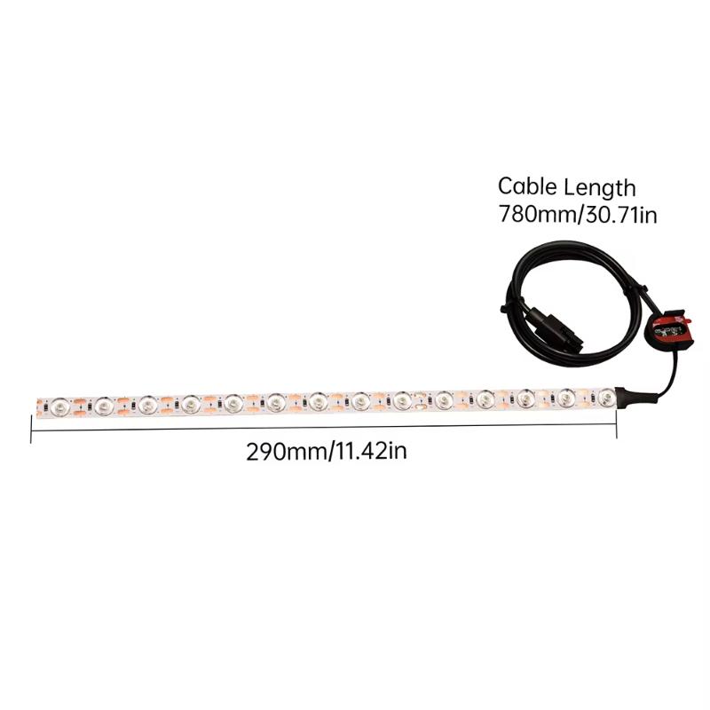 

1Pcs Magnetic Installation Aluminum Alloy LED Strip For Bambu Lab A1/A1 Mini LED Light Bar Kit DIY Accessories