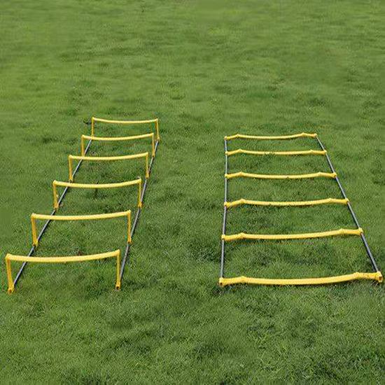 Многофункциональная лестница для ловкости: Складная мягкая барьерная сетка для детской координации и тренировок по баскетболу