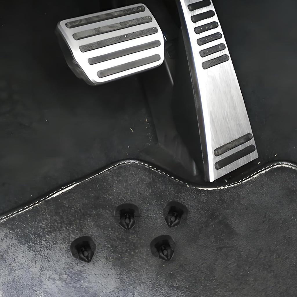 Cabilock 20 Pcs Brake Pedal Rubber Particles Brake Light Pedal Buttons Shake