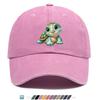 Pc Cartoon Cute Turtle Print Baseball Cap Comfortable Breathable Duckbill Hat Fashionable Cute AgeReducing Design Unisex Ad