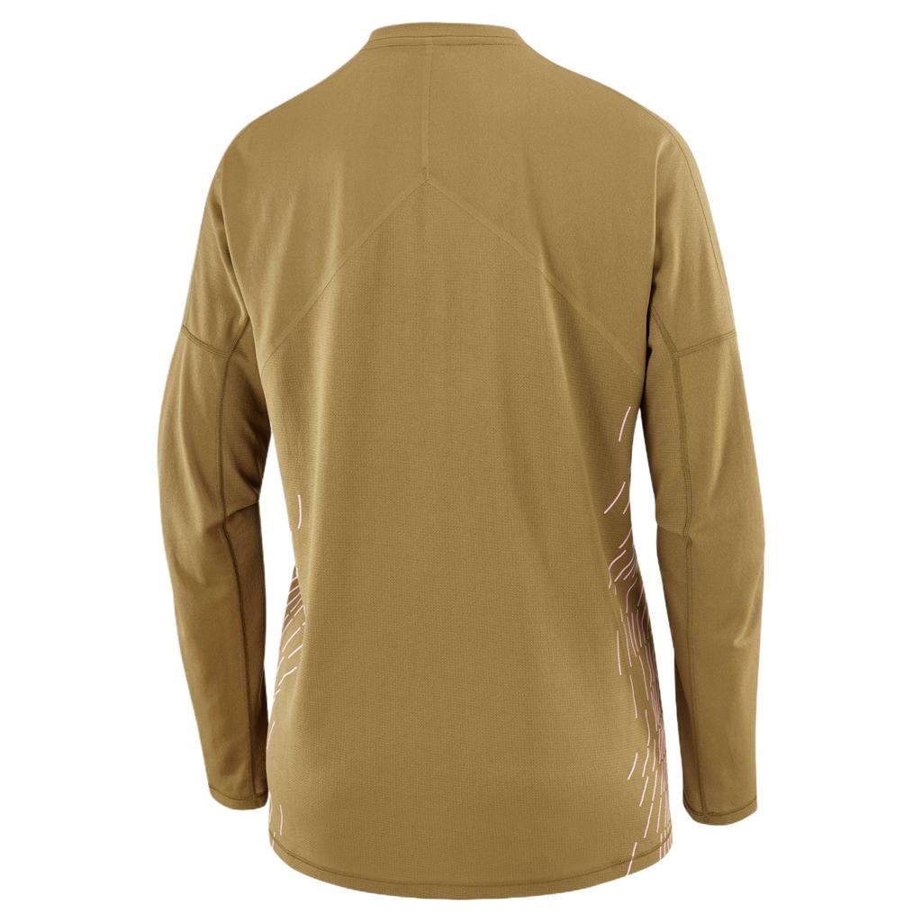 Salomon Sense Aero Graphic Classic Stylish Long Sleeve T-Shirt Women Tops C26980