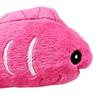 Juguete de pez de peluche para gatos con hierba gatera, juguete suave para morder gatos, juguete de pez relleno crujiente para gatos, gatitos de interior, dentición, instinto de caza