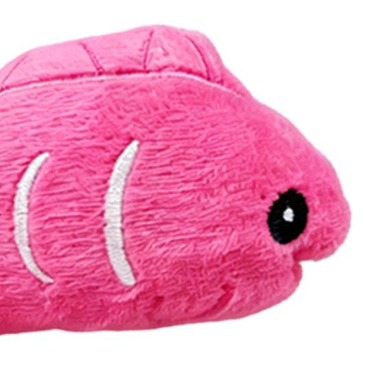 Juguete de pez de peluche para gatos con hierba gatera, juguete suave para morder gatos, juguete de pez relleno crujiente para gatos, gatitos de interior, dentición, instinto de caza