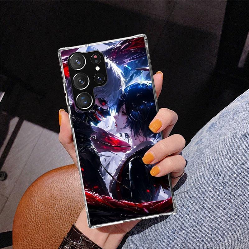 G-Ghoul Tokyo Touka Kirishima Phone Case For Samsung Galaxy S24 S25 Edge S26 Ultra S23 S22 S21 Plus S20 FE + Personalized Print