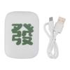 Mahjong Fortune Night Light USB Mini Portable Warm Hand Night Light Creative Lucky Lamp Bedroom Desktop Decoration