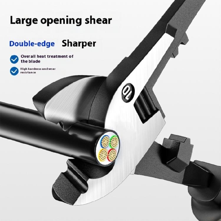 Ergonomic Electrician Shears Multifunctional Manual Diagonal Plier Wire Cable Cutters 6/8/10Inch Wire Pliers