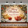 1Pcs Golden Snowflake Christmas New Year Decoration Background Winter Backdrop For Photo Studio Photo Booth Party