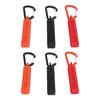 6 Pcs 10 Hole Bit Holder 1 4 Inch Shank Screwdriver Drill Bit Storage Organizer with Clip Hook