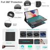 Etui do Redmi Pad 2 Pro 12.1/Redmi Pad Pro 12.1 cala, Pokrowiec z klawiaturą Bluetooth dla POCO Pad 12.1 cala