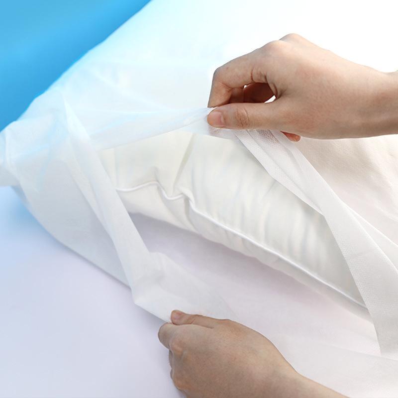 Thickened Breathable Disposable Non-woven Pillowcase for Beauty Salon, Hotel & Travel 50 x 80 cm, Thickened, 100 pieces