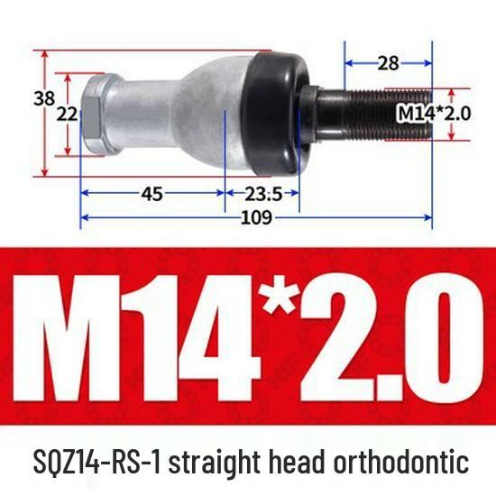 Bent Rod End Joint Bearing with Ball Joint SQ/SQZ5 - Sizes 6 to 22-RS