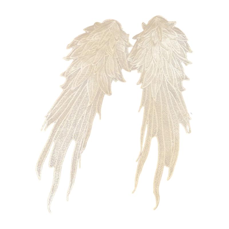Feather Duckbill Hair Clip Side Hairpin Embroideried Wing Shape Hair Clip for Women Girl Hair Decoration Accessories