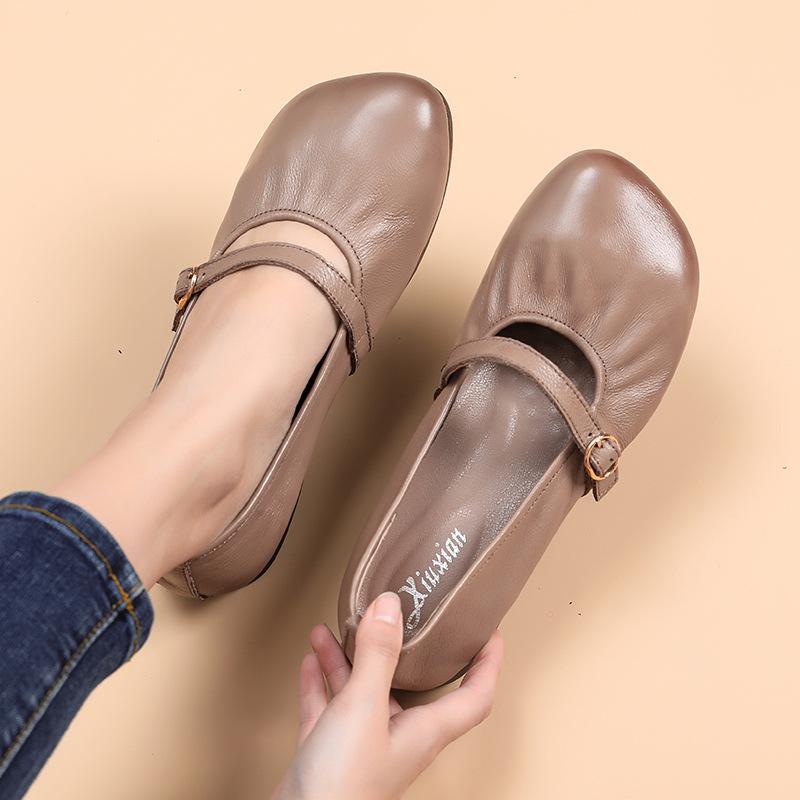 Rubber Band Bottom Soft Surface Antiskid Women 'S Shoes