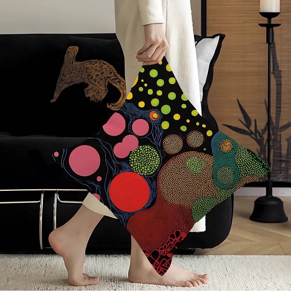 Yayoi Kusama Kunstkissen Anime-Kissen Sofa Bett Kopfkissenbezug Kissenbezug x Cm Mode