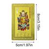 2026 Tai Sui Amulets Card Feng Shui Prayer Gold Card Exorcism Amulets Safe Bring In Wealth And Treasure Protection Buddha Gift