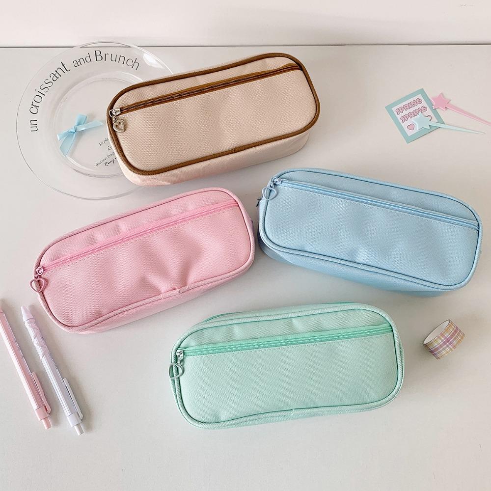 Desktop Storage Cartoon Capybara Stationery Bag Cartoon PVC Pencil Pouch  Student
