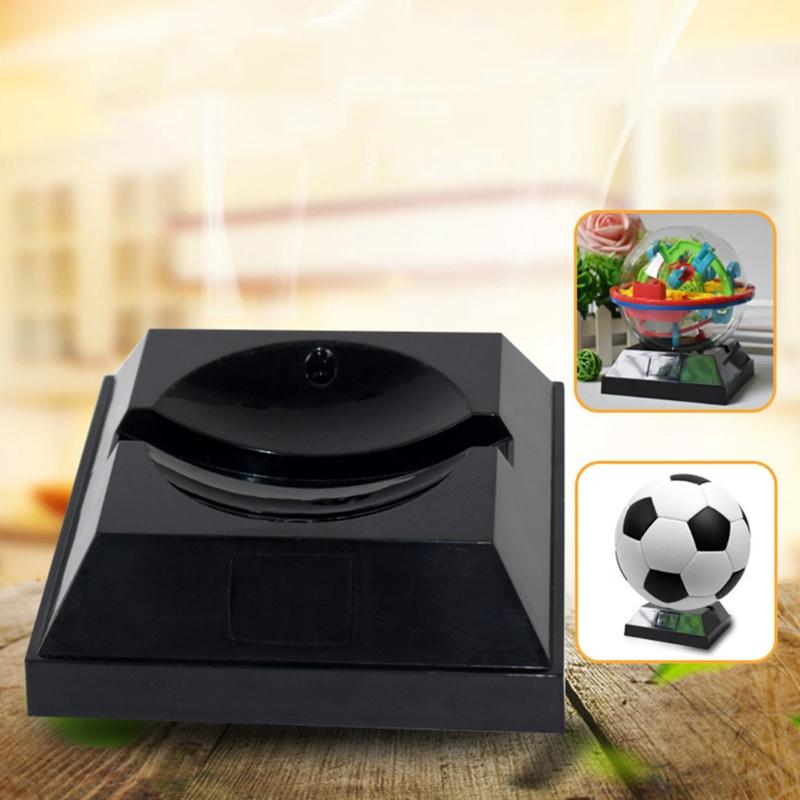 ABS Ball Toy Support Base Stand Display Holder Rack For Soccer Volleyball Basketball Football Rugby Ball Black Color
