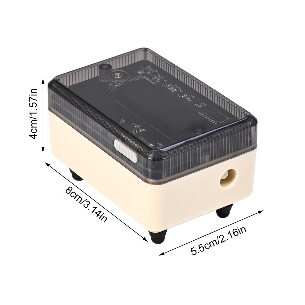 Silent Aquarium Oxygen Air Pump Fish Tank Rechargeable Air Volume High Power Oxygenator Air Compressor Aerator