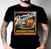 Herren- und Damen-T-Shirts Peaches Records and Tapes Leicht Klassisch