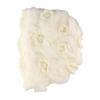 Korean Style Hand Crochet Cap Plush Faux Fur Hat Luxury Mesh Cap  Women