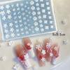 3D Fruit Silicone Nail Mold Sweet Flower Petals Fairy Nails Templates Diy Nail Art Decor Manicure Template For Nail Charms