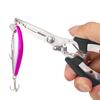 Stainless Steel Fishing Pliers Braid Line Lure Cutter Hook Remover Fish Tongs Multifunctional Fishing Scissors Fishing Equipment