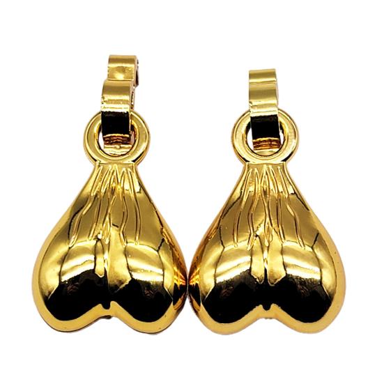 2Pcs Shoe Decorations Creative Shape Polish Surface Waterproof Bright Color Long Lasting Show Unique Charm Resin Sandal Hanging Ornament