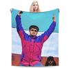 Oliver Tree  Flannel Blanket Adults Girls  Warm Soft Throw Blanket Winter Living Room Bedspread Sofa Bed Cover