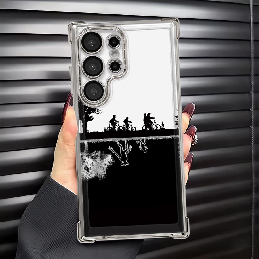 Phone Cover Funda Case for Samsung Galaxy 25 S20 Ultra S24 FE S23 S25Edge S22 Plus Note 20 Ultra S21 Strange Things Letters A-Z
