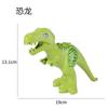 Large  Building Block Set Zoo Animal Dinosaur Marine Creature Scale Modeling Horse Dog Cat Fish Compatible with  Duplo Block Bricks