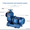 ZX Horizontal Large Flow Non-Clogging Centrifugal Sewage Pump with Direct Connection & ZW Self-Priming Feature