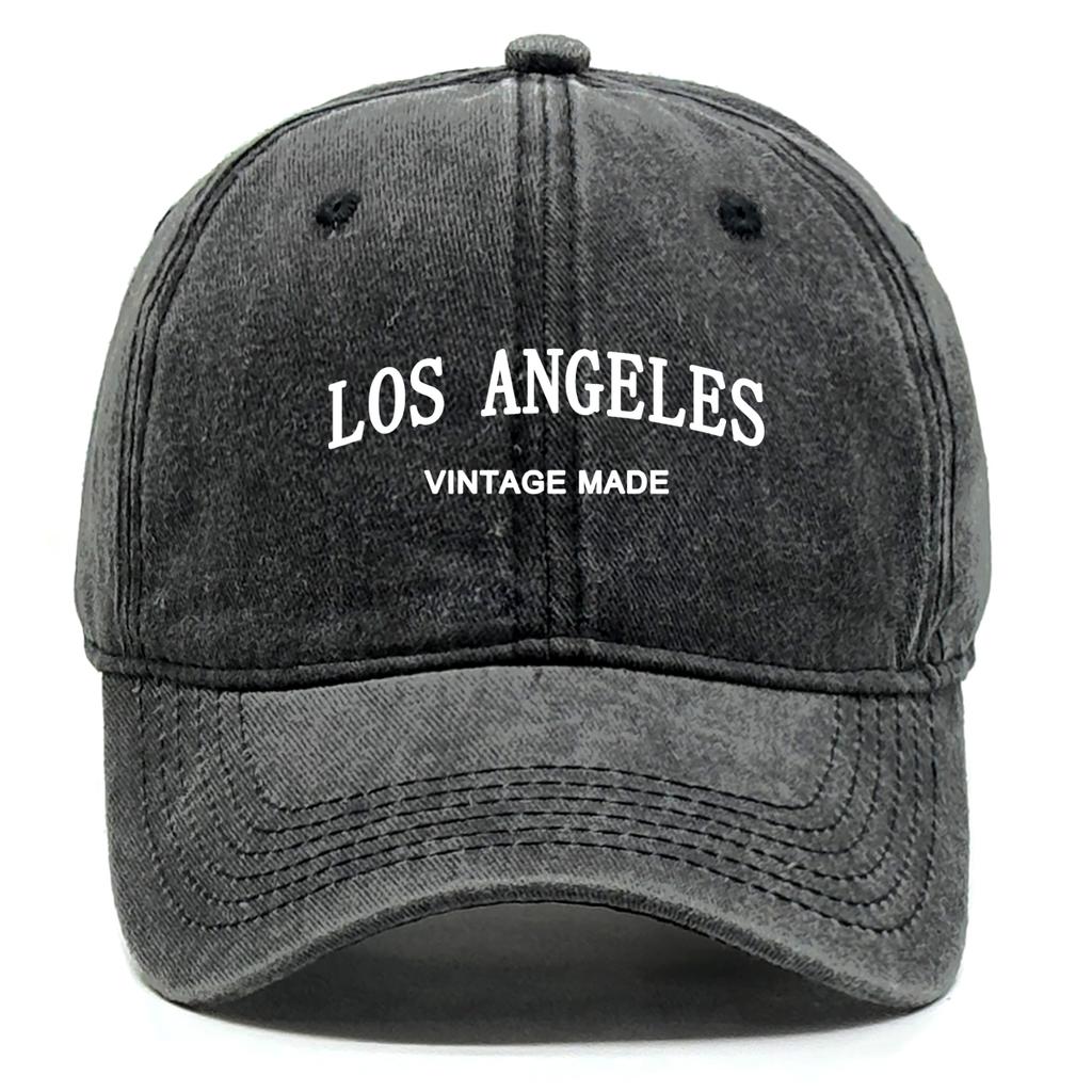 LOS ANGELES Print Unisex Adjustable Caps Hats For Man Inelastic Lightweight Snapback Sun Hat Ideal Choice For Outdoor Sports