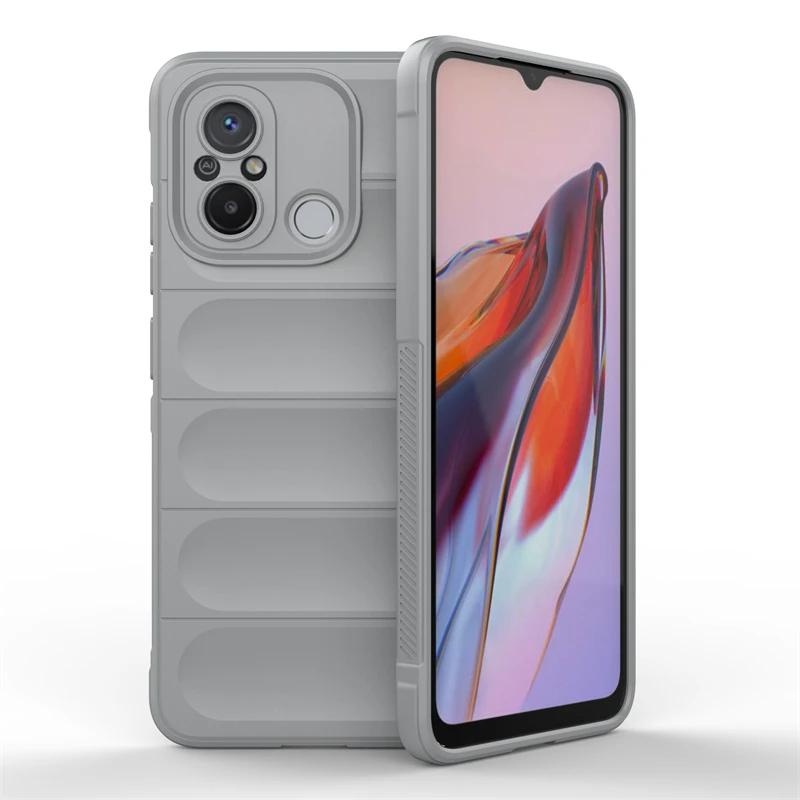 For Xiaomi Redmi 9 9C 10 10C 12 12C 4G Back Cover Phone Case Soft Liquid Silicone Anti-fall Shockproof Protect Funda Coque Cases