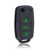 Silicone Remote Key Fob Case Cover For Seat Leon Ibiza For Vw Golf Polo Bora Beetle Tiguan For Skoda Fabia Superb
