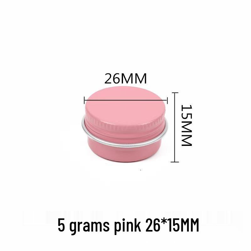 5g-250g Multi-Size Multi-Color Threaded Aluminum Tea Box Metal Can