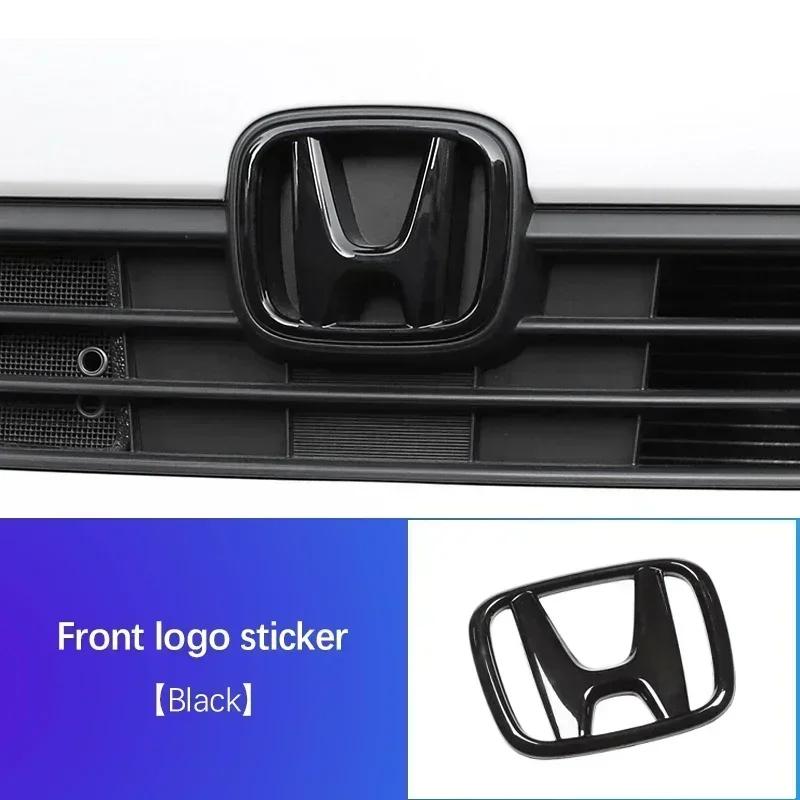 Car Badge Stickers Front Grille Trunk Steering Wheel Logo Accessories For Honda Civic CRV 10th 11th Gen Civic 10th Gen Accord
