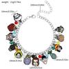 Halloween Anime Cartoon Theme Adjustable Superhero Character Bracelet Accessory