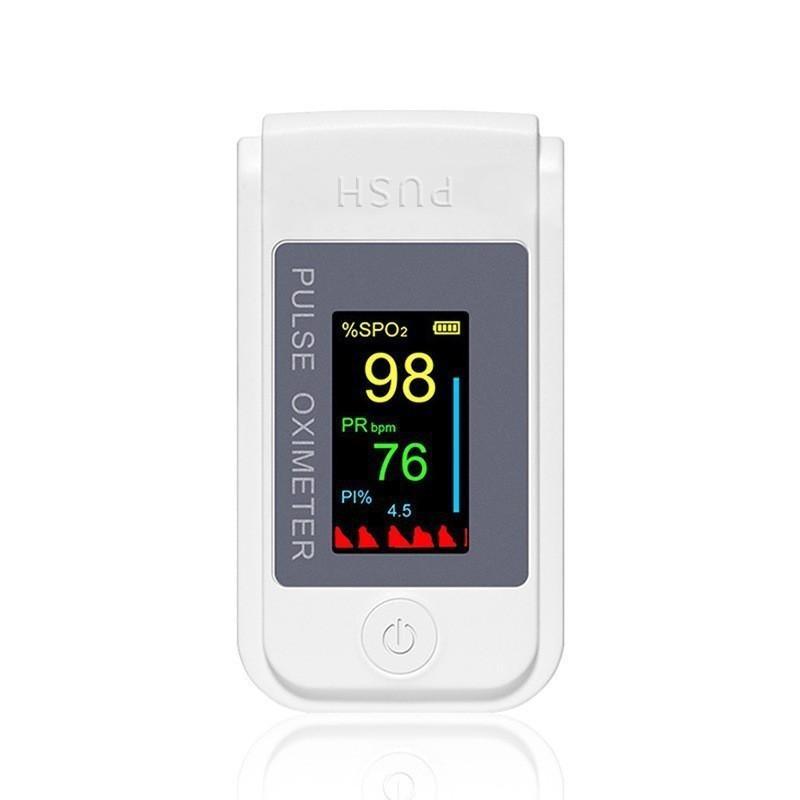 Invasive Meter Pulse Oximeter No Prick Spo2 Heart Rate Monitor Oled Screen Health Detector Elderly Blood Oxygen Monitor