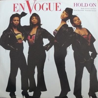 12inch Record EN VOGUE - Hold On 7567861800 Atlantic 1990 UK Rap & Hip-Hop/R&B Used