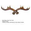 Nordic Vintage Deer Horn Decor Hook Wall Hanging Clothes Hats Hook Strong Load-bearing Easy to Install Multipurpose Hanger Hook