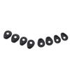 8x Motorcycle Indicators Lights Adapter Plate Spacers for