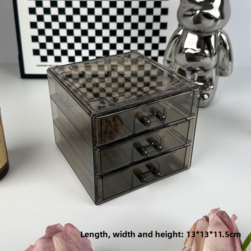 Jewelry Box Storage Box, High-end Exquisite Large-capacity Stud Earrings, Necklace, Jewelry, Headgear Storage Box.