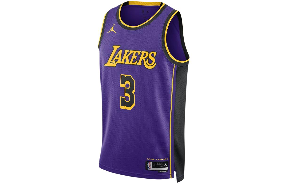 Джерси Jordan Dri FIT NBA Swingman Баскетбольное джерси Мужское Фиолетовое DO9530-504 L