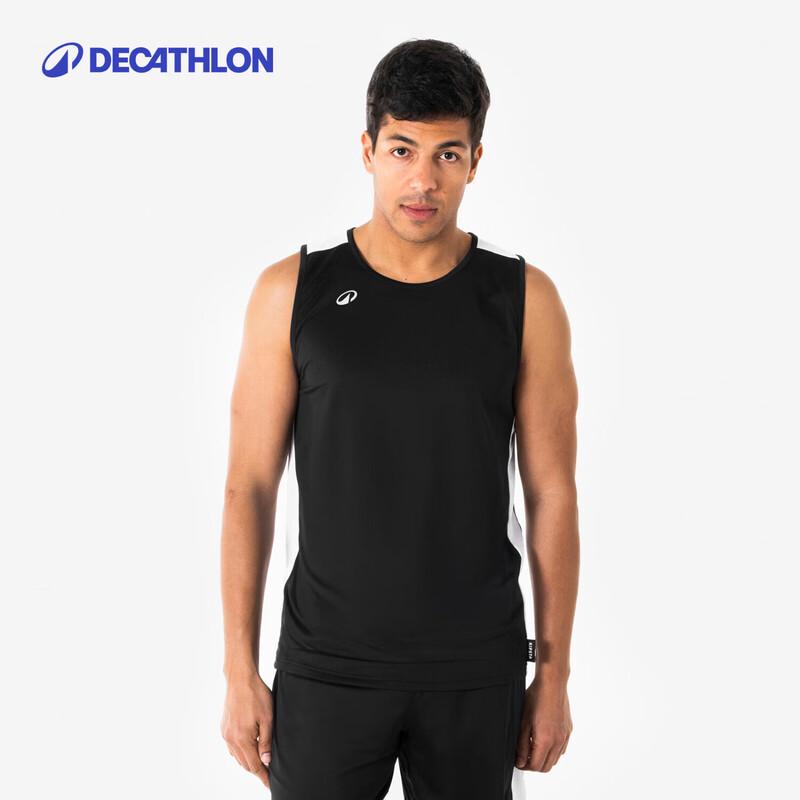Decathlon Herren Atmungsaktive Schnelltrocknende Ärmellose Sportweste